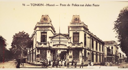 HNTK.2 - Poste de Police, rue Jules Ferry, Hanoi, Tonkin